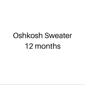Boys Sweater 12 Months